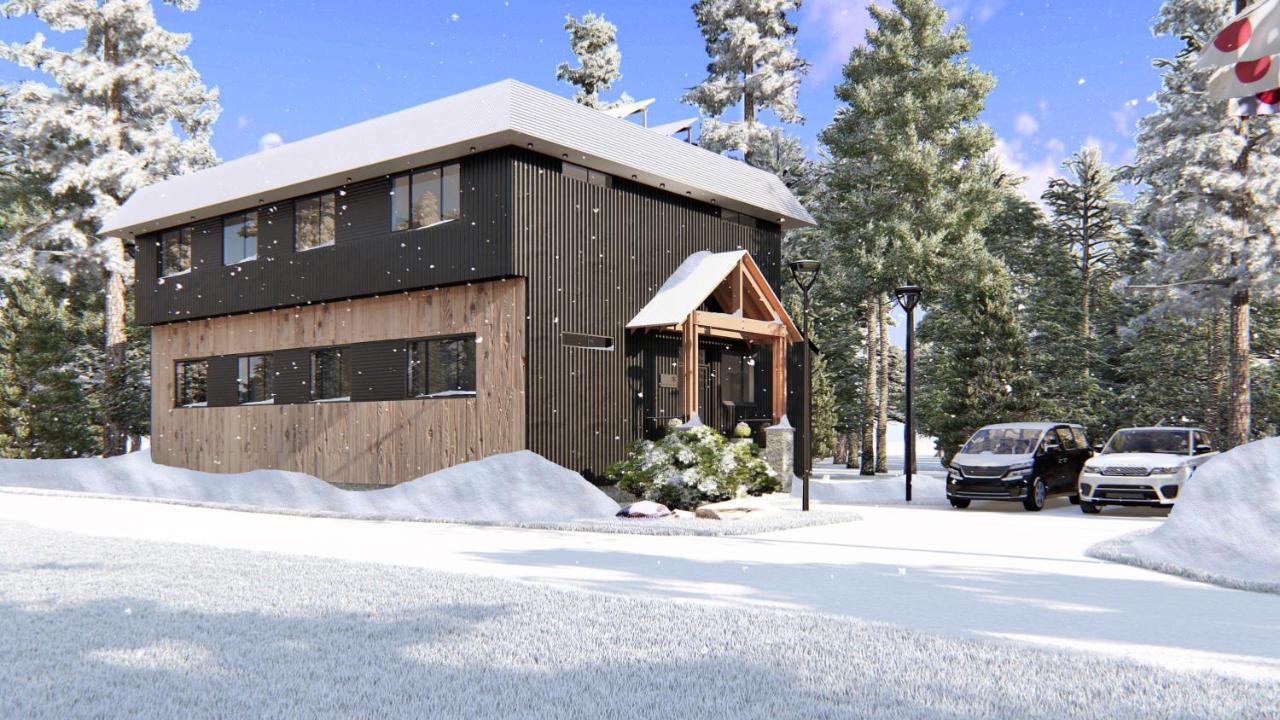 Ski-In, Ski-Out Hatsuyuki Apartments 白馬村 エクステリア 写真